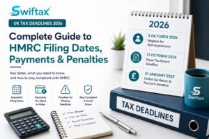 UK Tax Deadlines 2026: Complete Guide to HMRC Filing Dates, Payments and Penalties